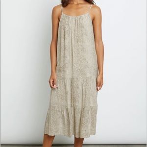 Rails Adora cream snakeskins dress. EUC worn once